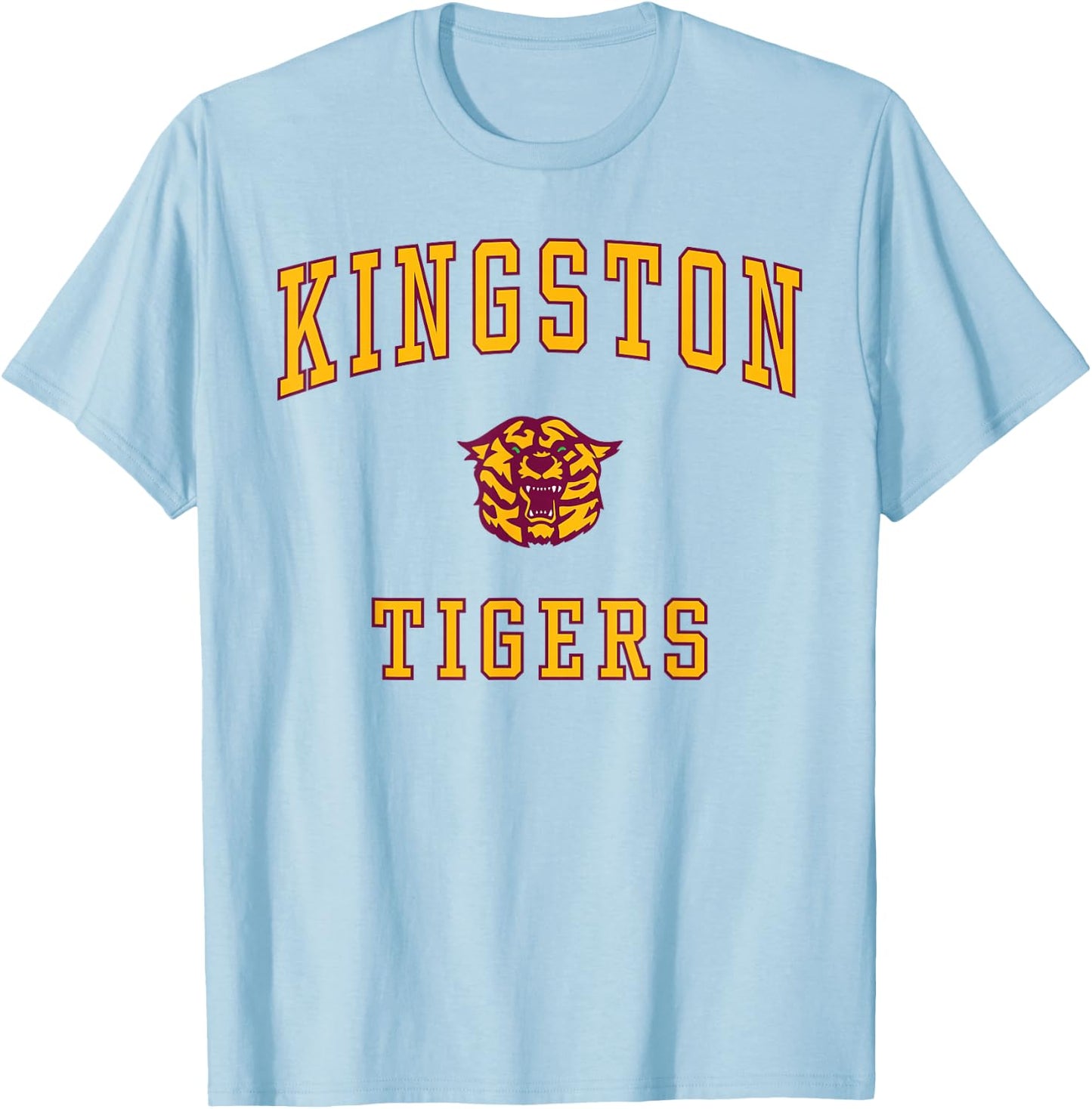 Kingston High School Tigers T-Shirt - T-Shirt | Light Blue