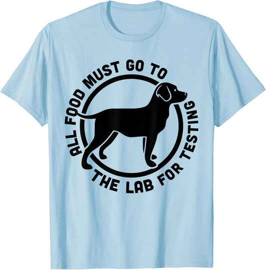 Funny Labrador Retriever Black Lab Fetch Dog Pet Lover Gifts Small T-Shirt - T-Shirt | Light Blue
