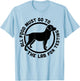 Funny Labrador Retriever Black Lab Fetch Dog Pet Lover Gifts Small T-Shirt - T-Shirt | Light Blue