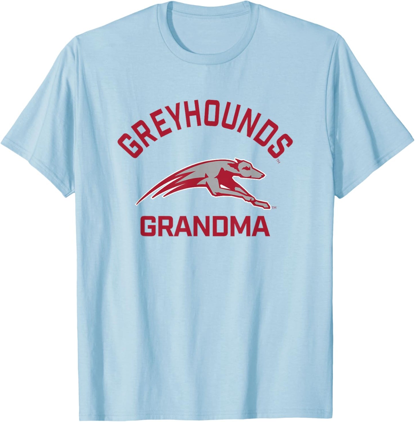 University of Indianapolis UIndy Greyhounds Arched Grandma T-Shirt - T-Shirt | Light Blue