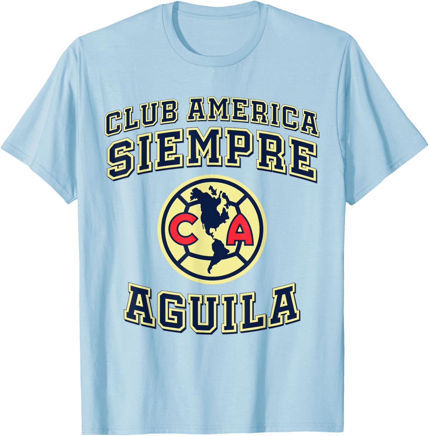 Club America - Score Big with Our Exclusive Collection T-Shirt - T-Shirt | Light Blue