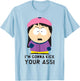 South Park Wendy I'm Gonna Kick Your Ass! T-Shirt - T-Shirt | Light Blue