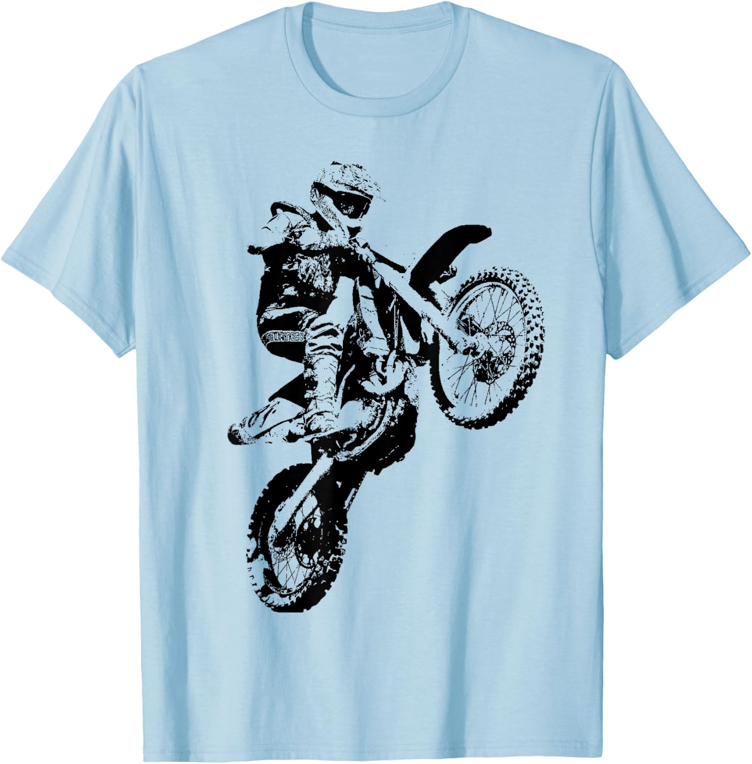 I love motocross dirt bike T-Shirt - T-Shirt | Light Blue