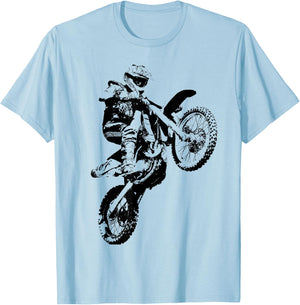 I love motocross dirt bike T-Shirt - T-Shirt | Light Blue