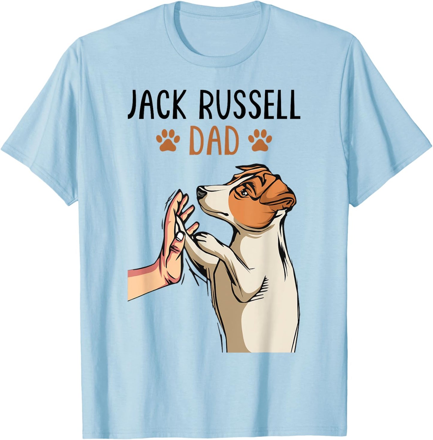 Jack Russell Terrier Dad Dog Father Funny Men T-Shirt - T-Shirt | Light Blue