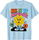 Retro Suck It Up Buttercup Rainbow Buttercup Flower T-Shirt - T-Shirt | Light Blue
