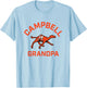 Campbell University Fighting Camels Arched Grandpa T-Shirt - T-Shirt | Light Blue