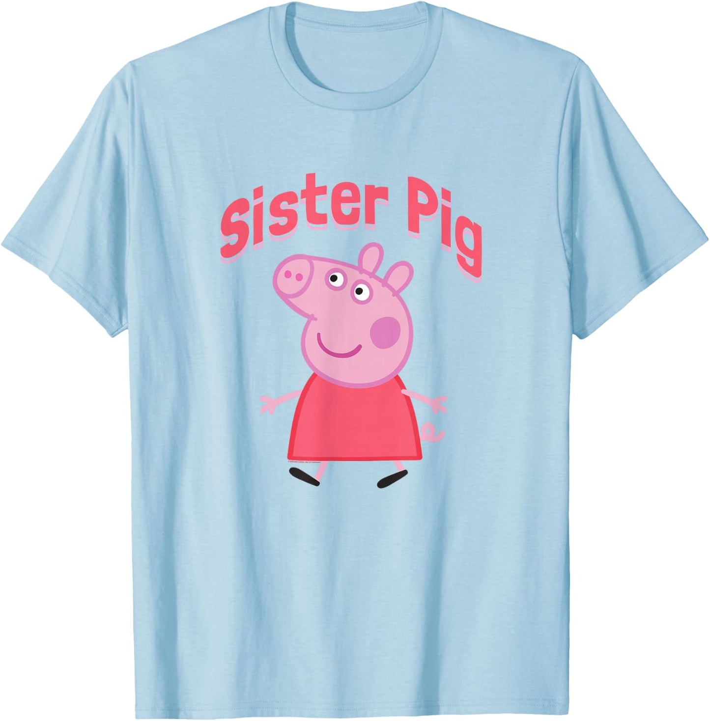 Peppa Pig Sister Pig T-Shirt - T-Shirt | Light Blue