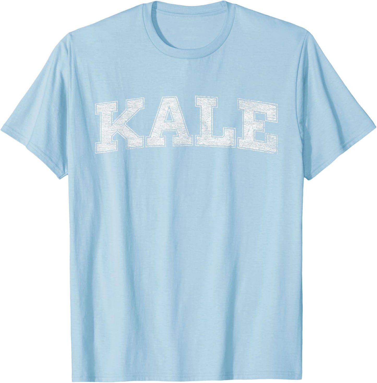 Kale University Leafy Greens Organic Gardener Go Vegan T-Shirt - T-Shirt | Light Blue