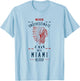 Miami Tribe Native American Indian Man Never Underestimate T-Shirt - T-Shirt | Light Blue
