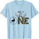 Nana Of The Big One Hunting Birthday Party Duck Deer Hunter T-Shirt - T-Shirt | Light Blue