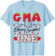 Gma of The Berry Sweet One Strawberry Grandma T-Shirt - T-Shirt | Light Blue