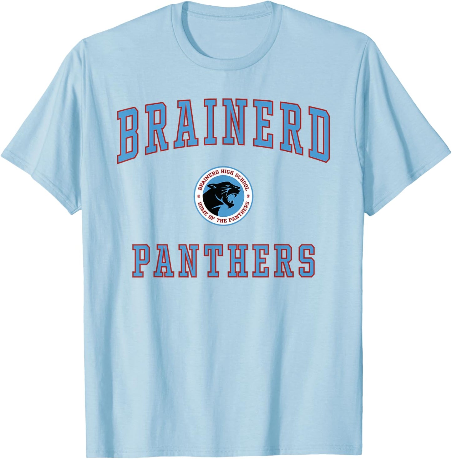 Brainerd High School Panthers T-Shirt - T-Shirt | Light Blue