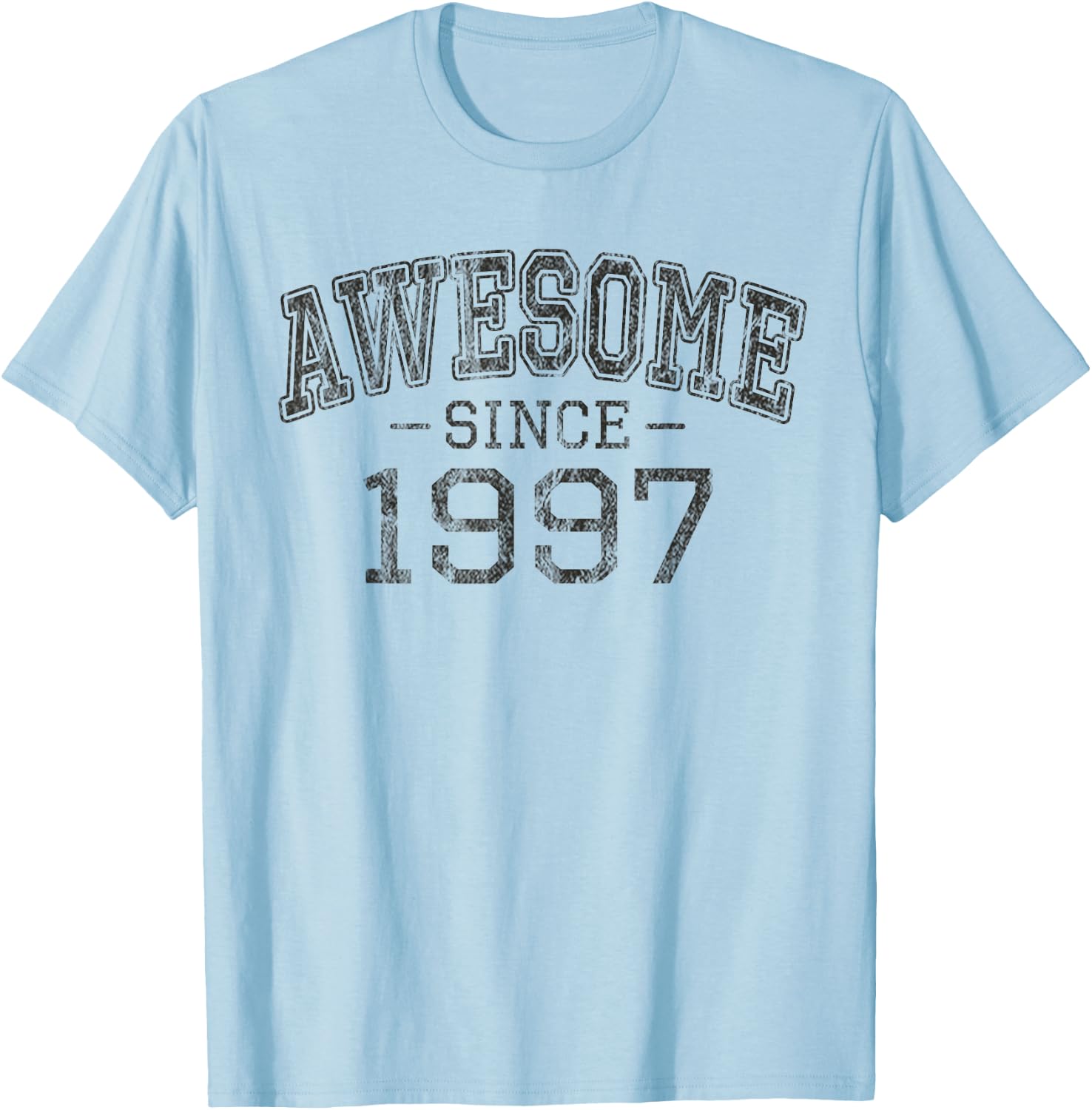 Awesome since 1997 Vintage Style Born in 1997 Birthday Gift T-Shirt - T-Shirt | Light Blue