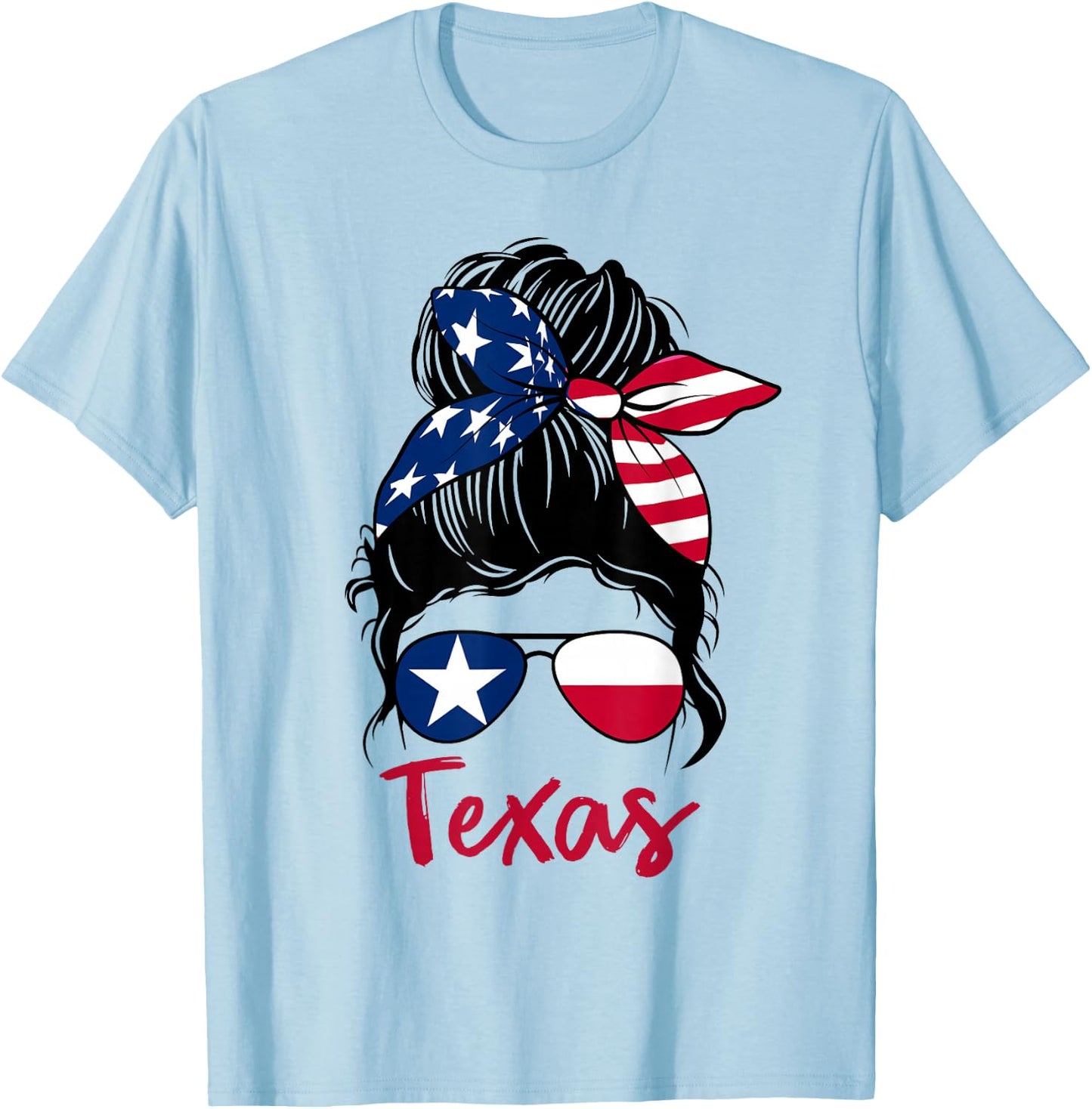 Texas graphic design for girls kid toodler Texan T-Shirt - T-Shirt | Light Blue