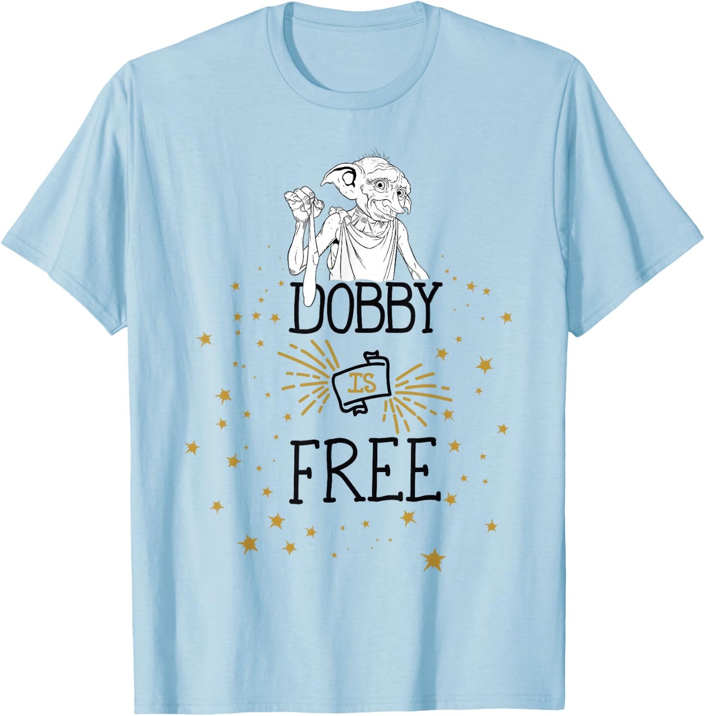 Harry Potter Dobby is Free T-Shirt - T-Shirt | Light Blue