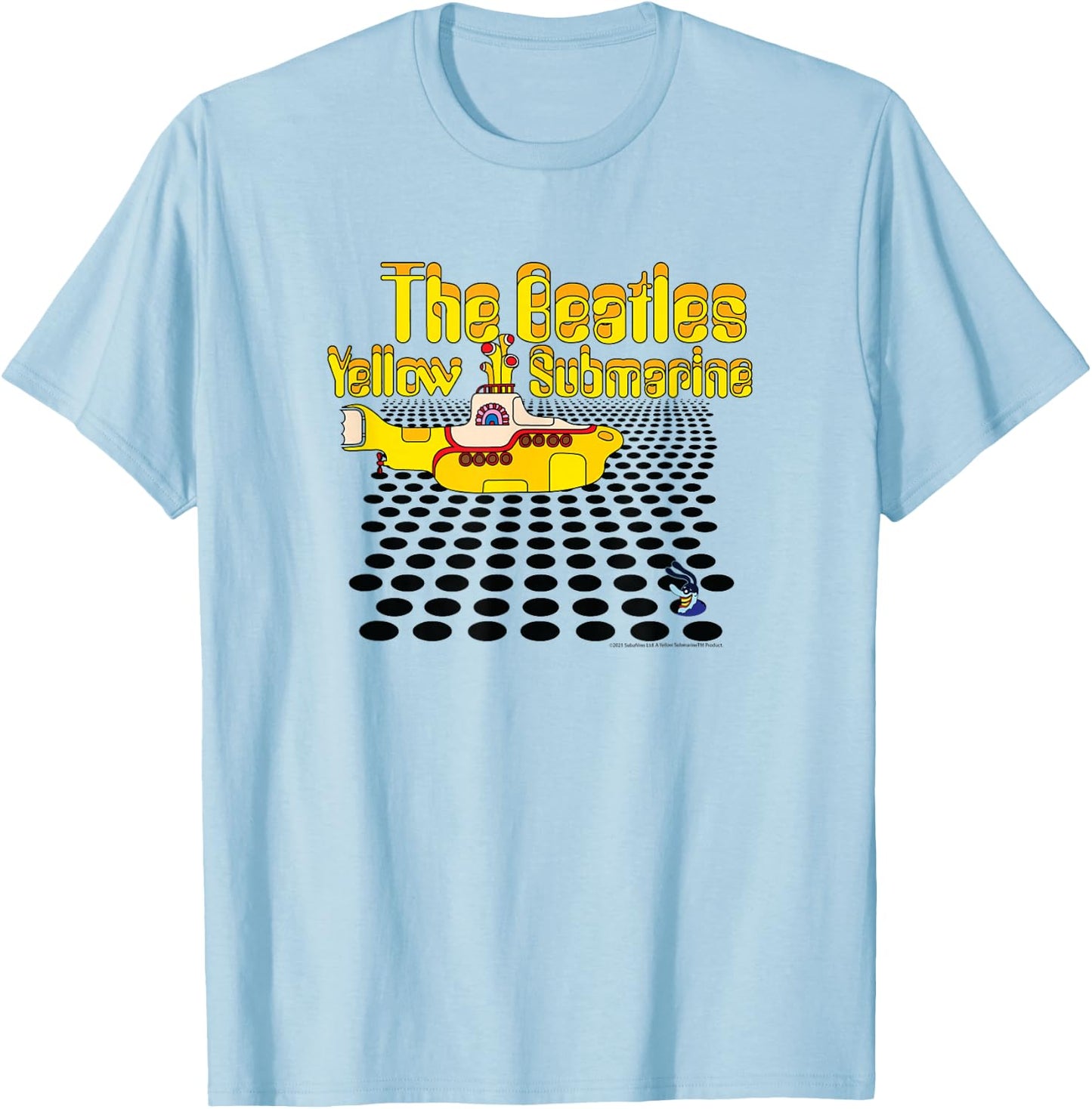 The Beatles - Yellow Submarine T-Shirt - T-Shirt | Light Blue