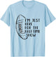 I'm Just Here For The Halftime Show American Football T-Shirt - T-Shirt | Light Blue