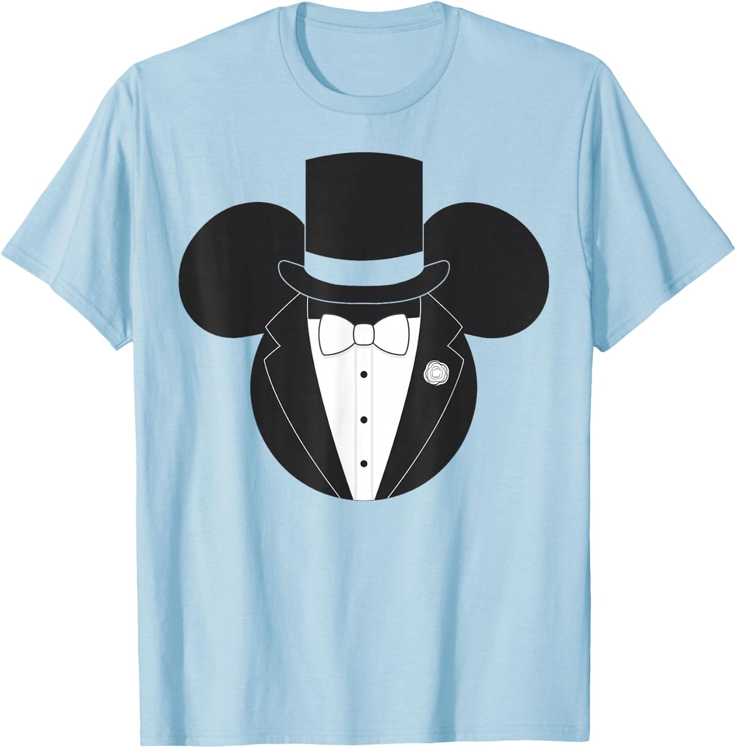 Disney Mickey and Friends Mickey Groom T-Shirt - T-Shirt | Light Blue