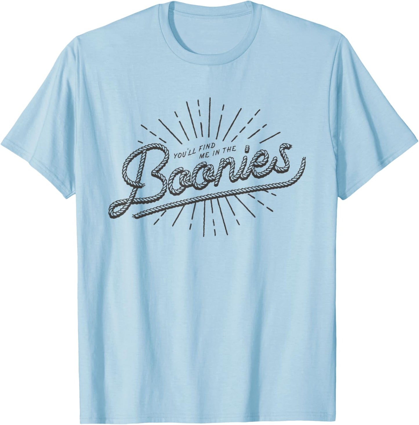 In The Boonies, Country life T-Shirt - T-Shirt | Light Blue