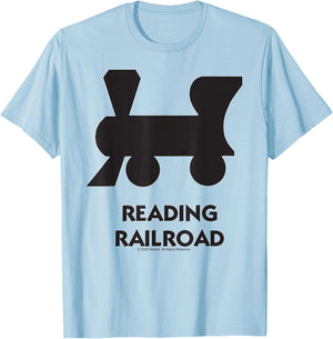 Monopoly Reading Railroad T-Shirt - T-Shirt | Light Blue