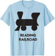 Monopoly Reading Railroad T-Shirt - T-Shirt | Light Blue