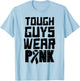 Breast Cancer Awareness Wear Pink Guys Men Boys Kids Teens T-Shirt - T-Shirt | Light Blue