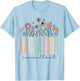 Wildflower Lactation Consultant Breastfed IBCLC Breast Milk T-Shirt - T-Shirt | Light Blue