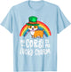 Corgi Lucky Charm Dog St Patricks Day Shirt Gift T-Shirt - T-Shirt | Light Blue