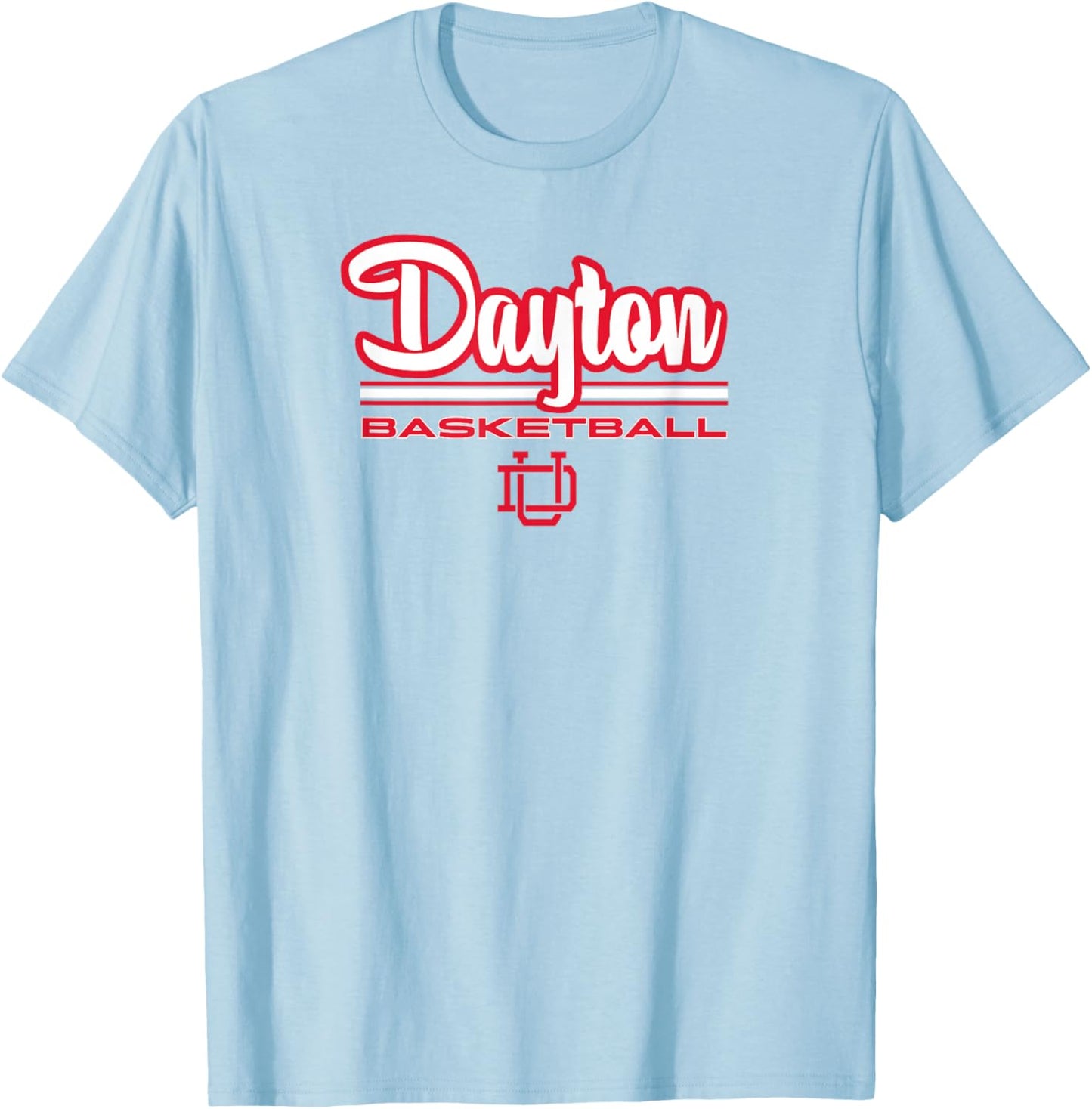 Dayton Basketball: Chapel Blue T-Shirt - T-Shirt | Light Blue