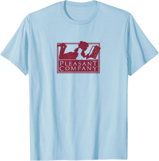 American Girl - Pleasant Company Logo T-Shirt - T-Shirt | Light Blue