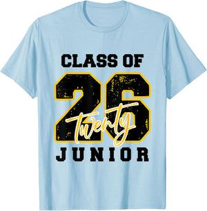 Class of 2026 Junior High School Back To School 11th Grade T-Shirt - T-Shirt | Light Blue