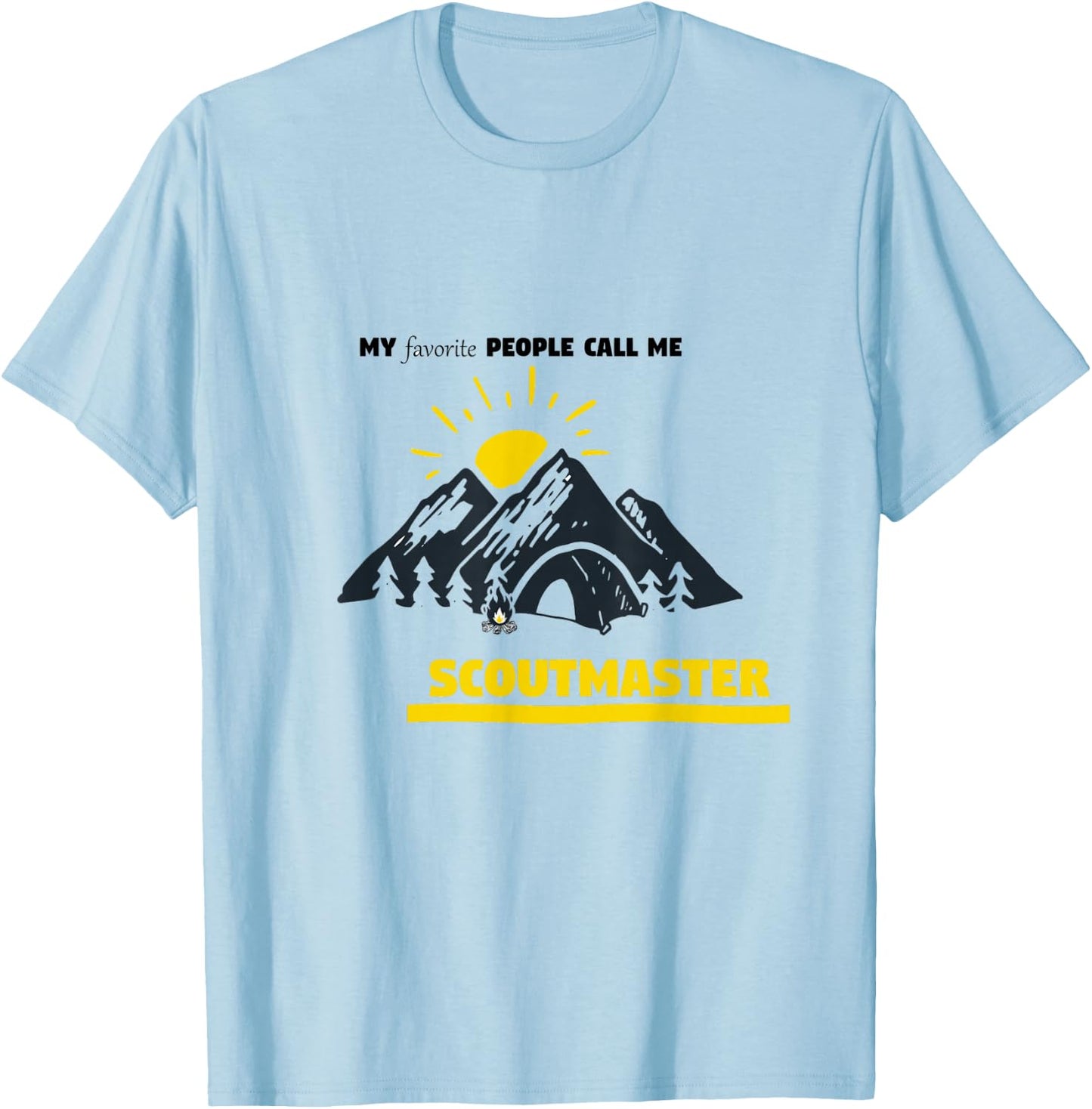 Scoutmaster Thank You Gift - Scoutmaster Gifts T-Shirt - T-Shirt | Light Blue