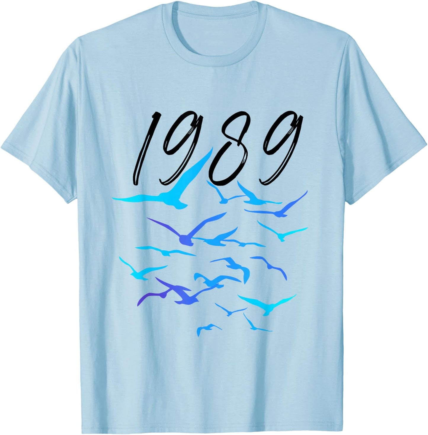 Seagulls 1989 Blue sky T-Shirt - T-Shirt | Light Blue