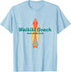 Waikiki Beach Hawaii Souvenir Retro Vintage Surf Gifts T-Shirt - T-Shirt | Light Blue