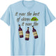 It was the Best of Shires It was the Worcestershires T-Shirt - T-Shirt | Light Blue