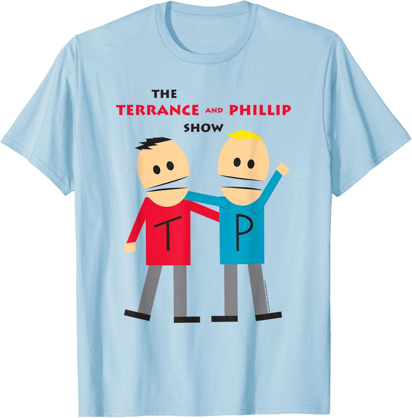 South Park Terrance and Phillip T-Shirt - T-Shirt | Light Blue
