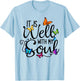 It Is Well With My Soul Christian Hymn - Butterfly Art T-Shirt - T-Shirt | Light Blue