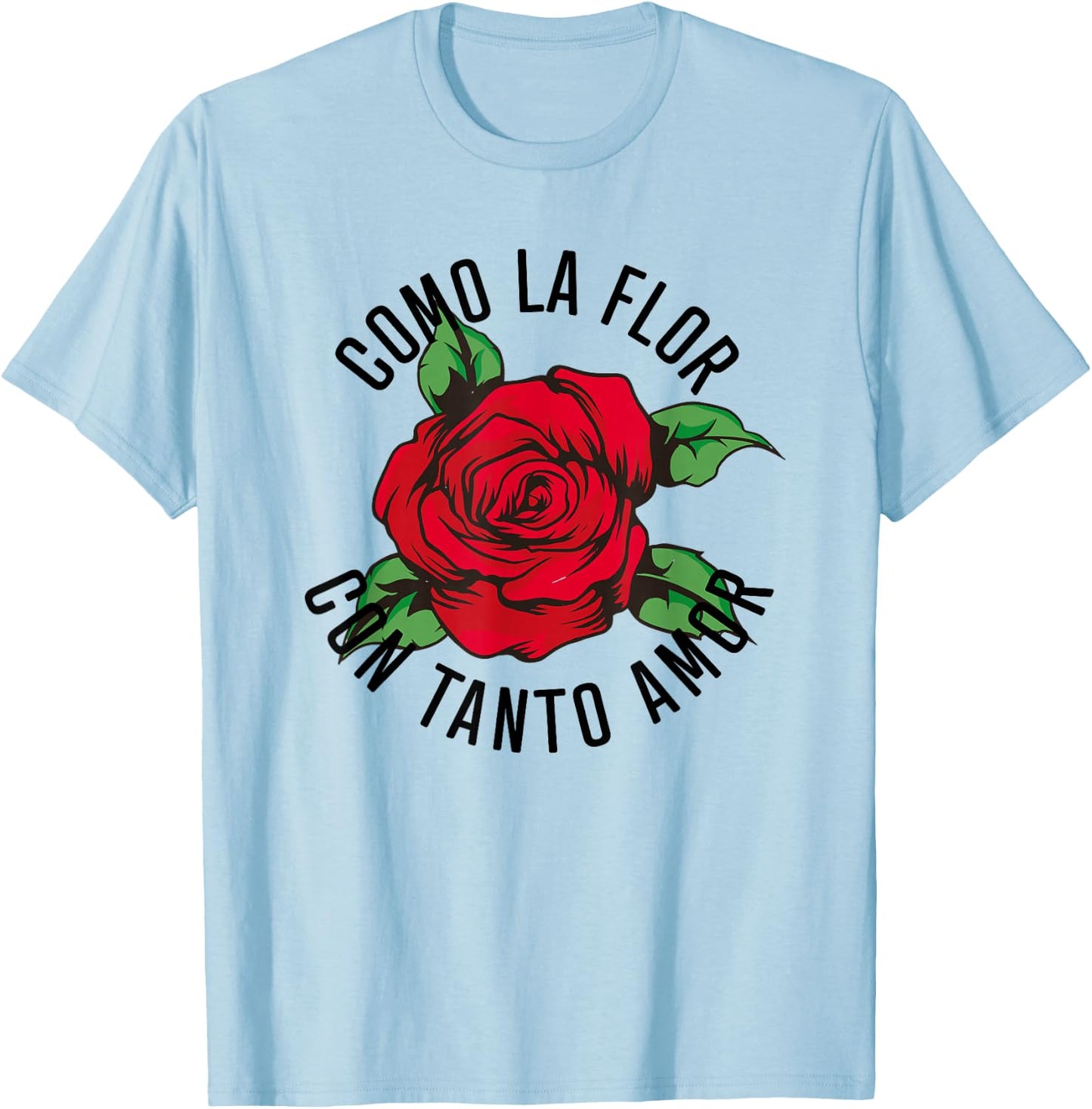 Como La Flor - Bailar Cumbia - Mexican Fiesta Gift T-Shirt - T-Shirt | Light Blue