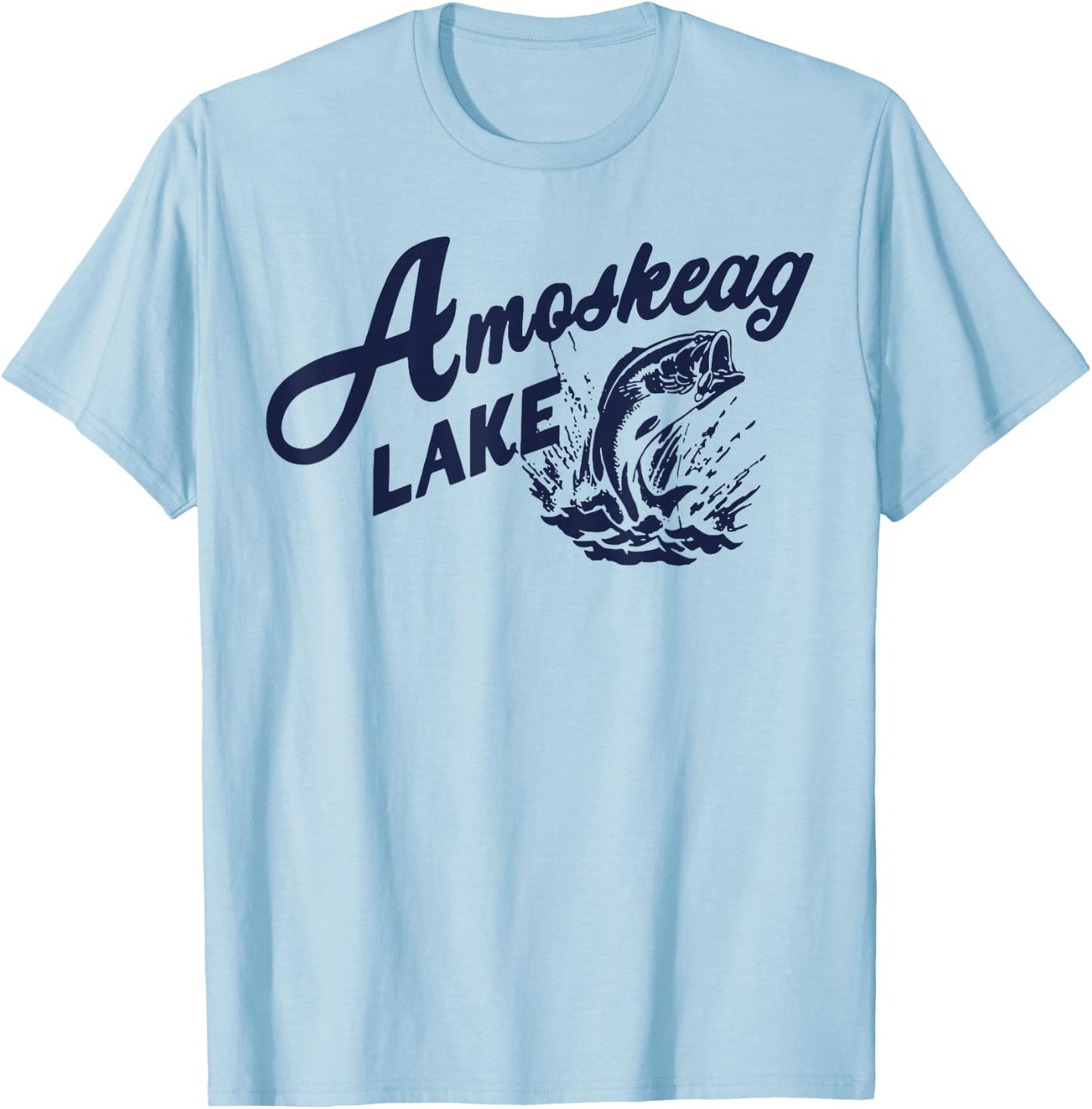 amoskeag Lake T-Shirt - T-Shirt | Light Blue