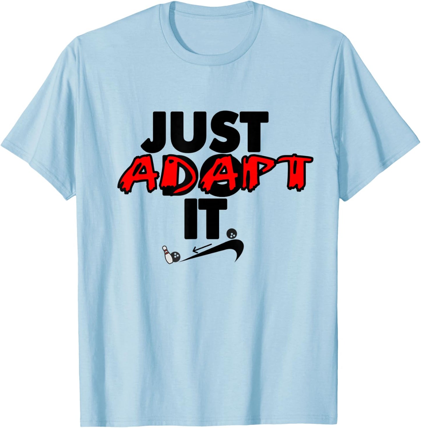 Bowling Ramp T-Shirt - T-Shirt | Light Blue