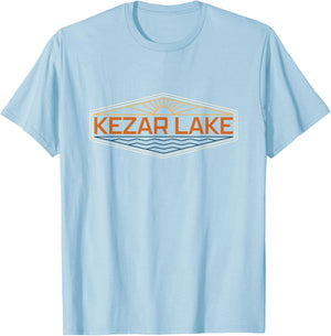 Kezar Lake Maine T-Shirt - T-Shirt | Light Blue