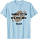 I Hope Both Teams Lose #Salty for the Football Game Win T-Shirt - T-Shirt | Light Blue
