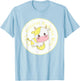 Kawaii cute Yellow cow, Kawaii Banana Milk Girl T-Shirt - T-Shirt | Light Blue