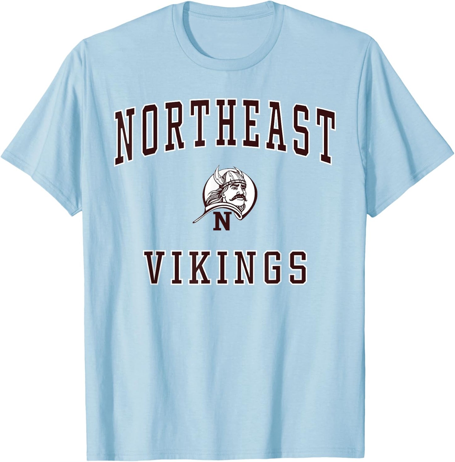 Northeast High School Vikings T-Shirt - T-Shirt | Light Blue