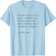 Party Reject Evidence Final Command Orwell Quote 1984 T-Shirt - T-Shirt | Light Blue