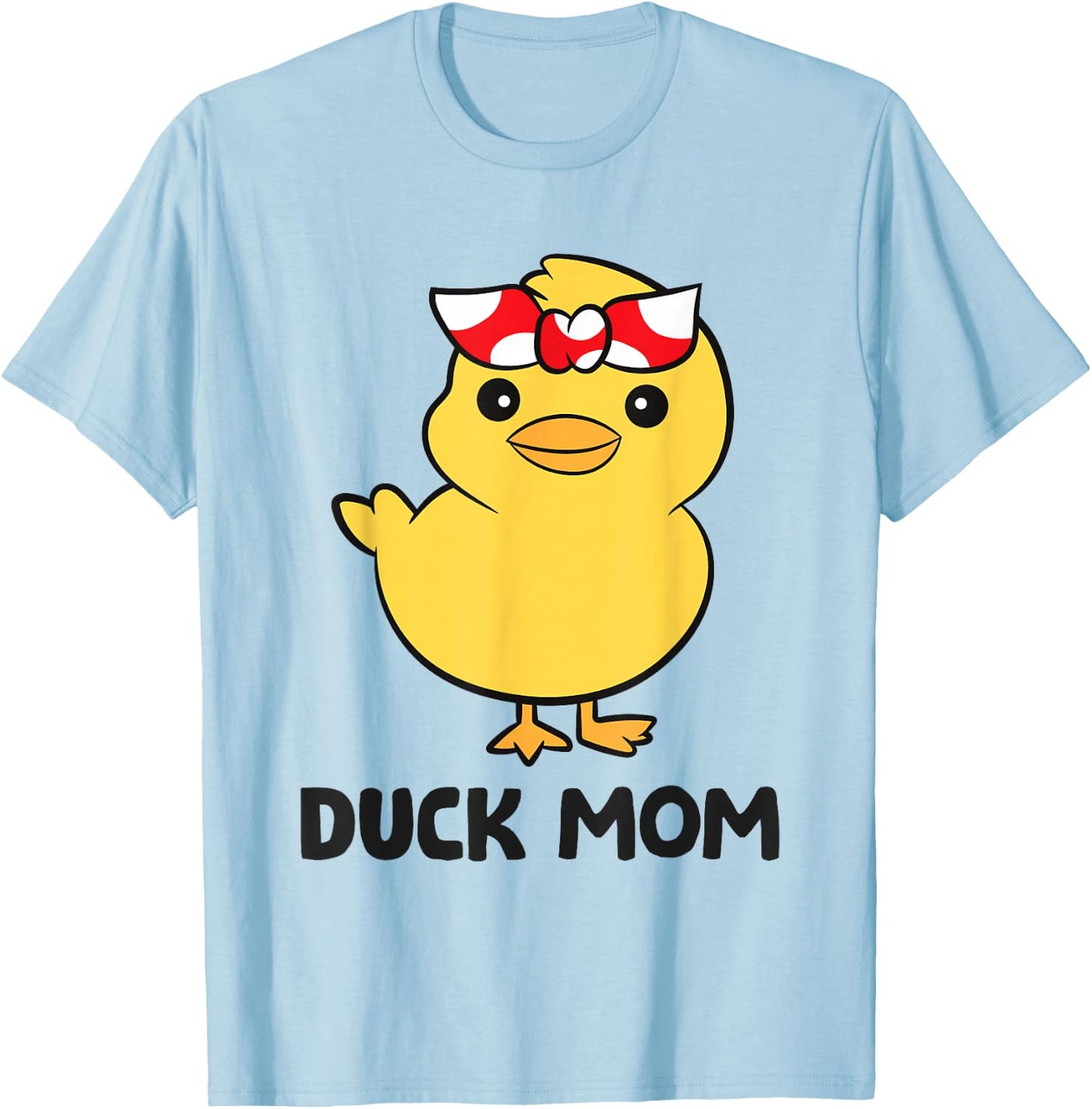 Duck Mom T-Shirt - T-Shirt | Light Blue