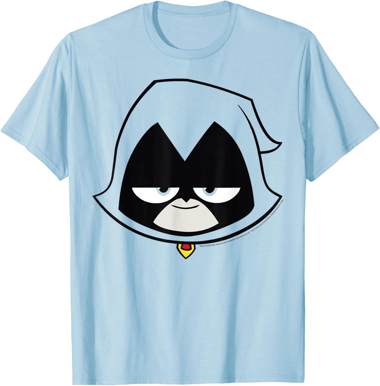 DC Comics Teen Titans Go! Raven Big Face T-Shirt - T-Shirt | Light Blue