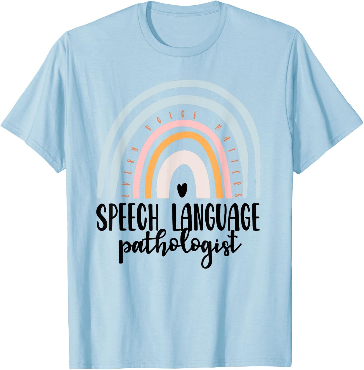 Speech Language Pathologist Speech Therapy SLP Gift Boho T-Shirt - T-Shirt | Light Blue