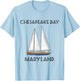 Sailboat Chesapeake Bay Maryland T-Shirt - T-Shirt | Light Blue